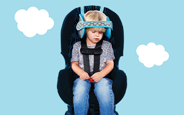 NapUp car-seat head support